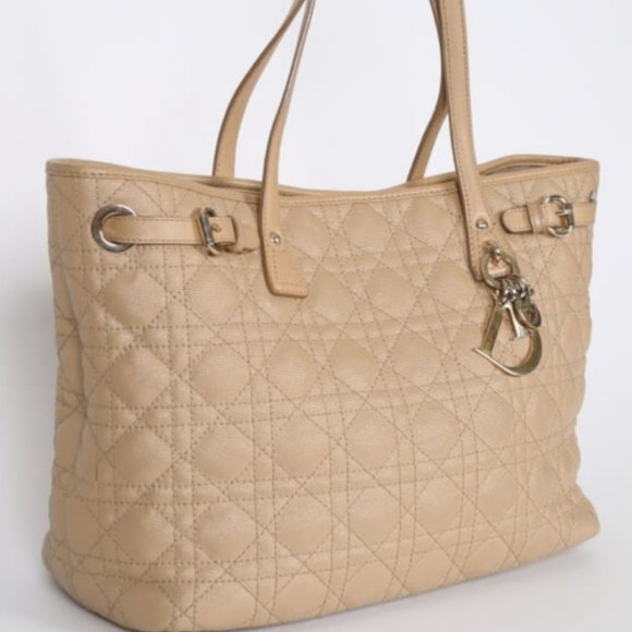 CHRISTIAN DIOR PANAREA QUILTED TOTE BAG - Picture 3 of 9